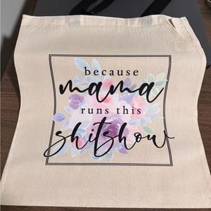 New printed cavas bag.